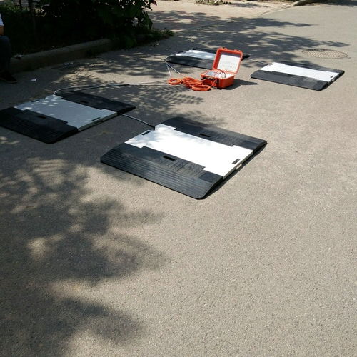 向阳30吨40吨50吨便携式轴重仪无线简易地磅